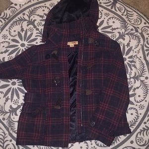 Plaid coat